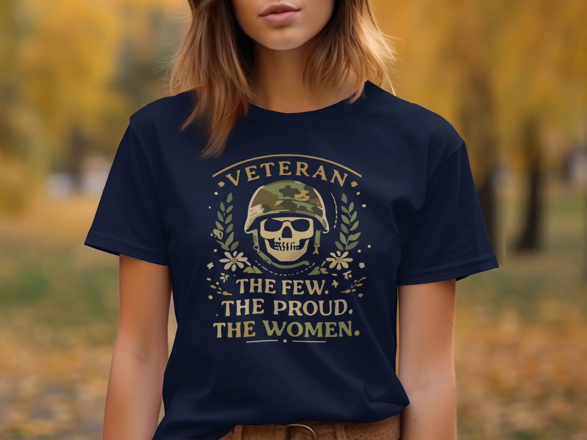 Veteran The Few The Proud The Women T-shirt