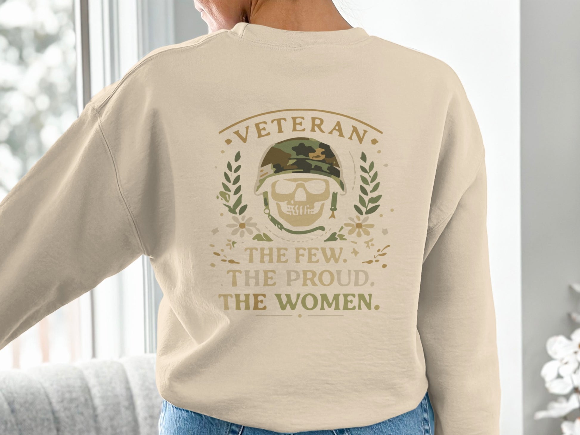 Veteran The Few The Proud The Women Sweatshirt