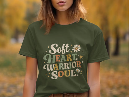 Soft Heart Warrior Soul Graphic Tee