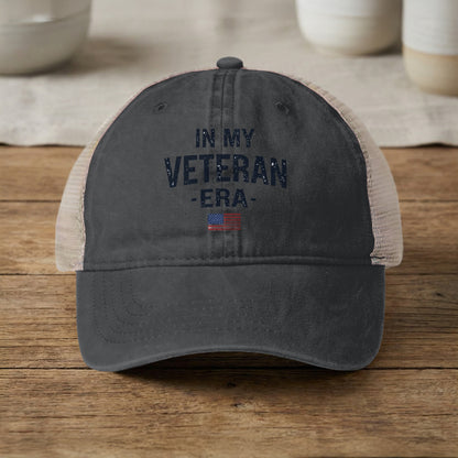 In My Veteran Era Embroidered Patch Cap