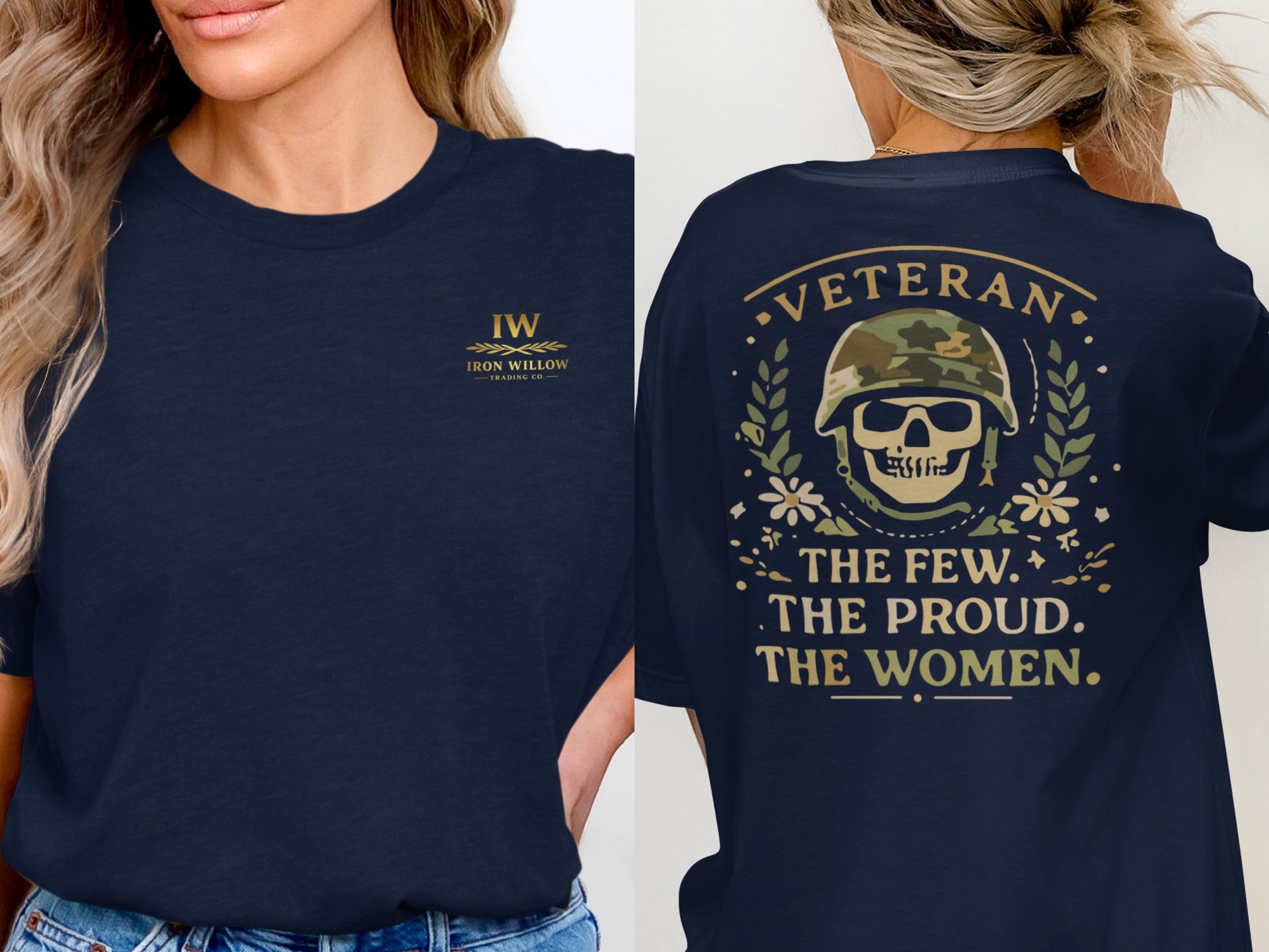 Veteran The Few The Proud The Women Graphic Shirt