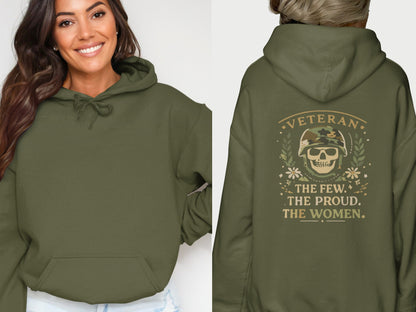 Veteran The Few The Proud The Women Hoodie