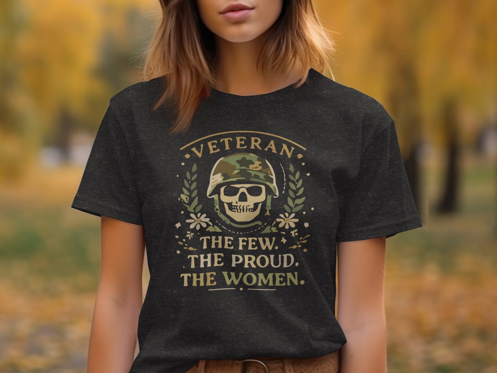 Veteran The Few The Proud The Women T-shirt
