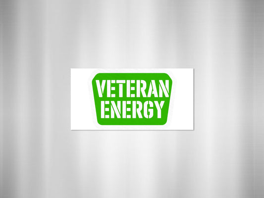 VETERAN ENERGY Green Icon Unique Decorative Sign