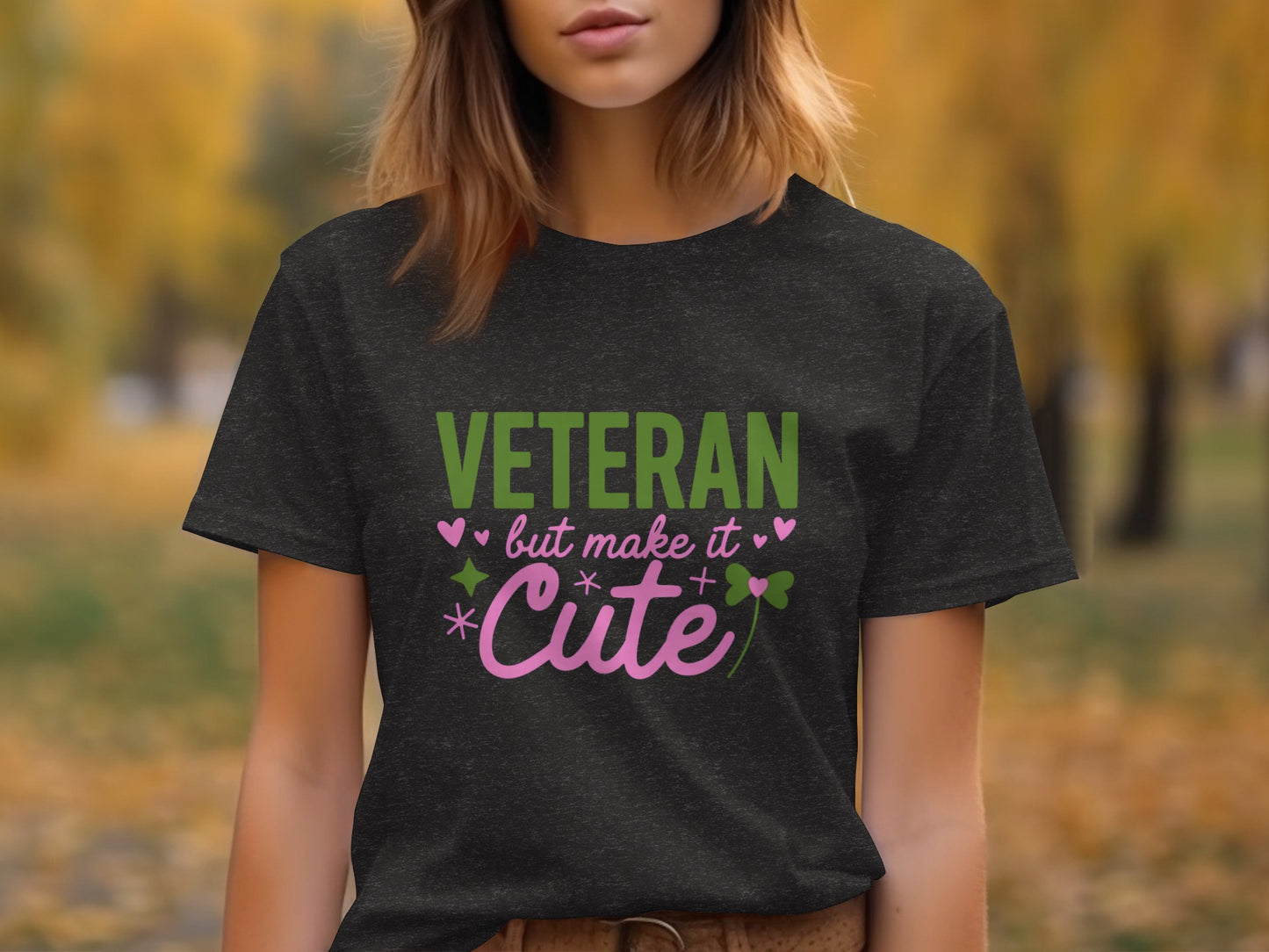 Veteran But Make It Cute Graphic Tee