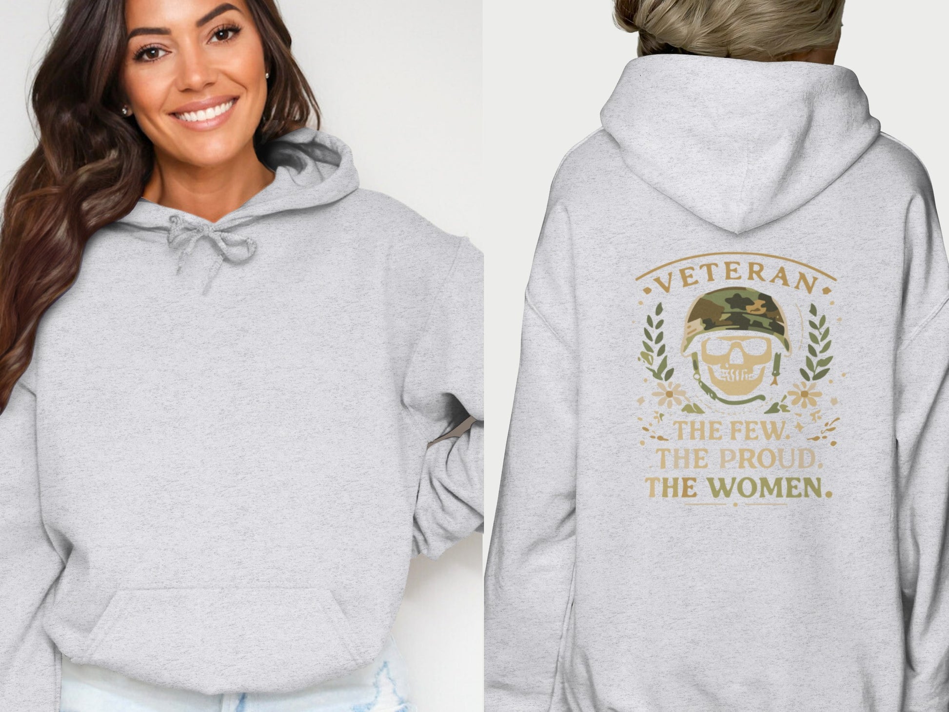 Veteran The Few The Proud The Women Hoodie