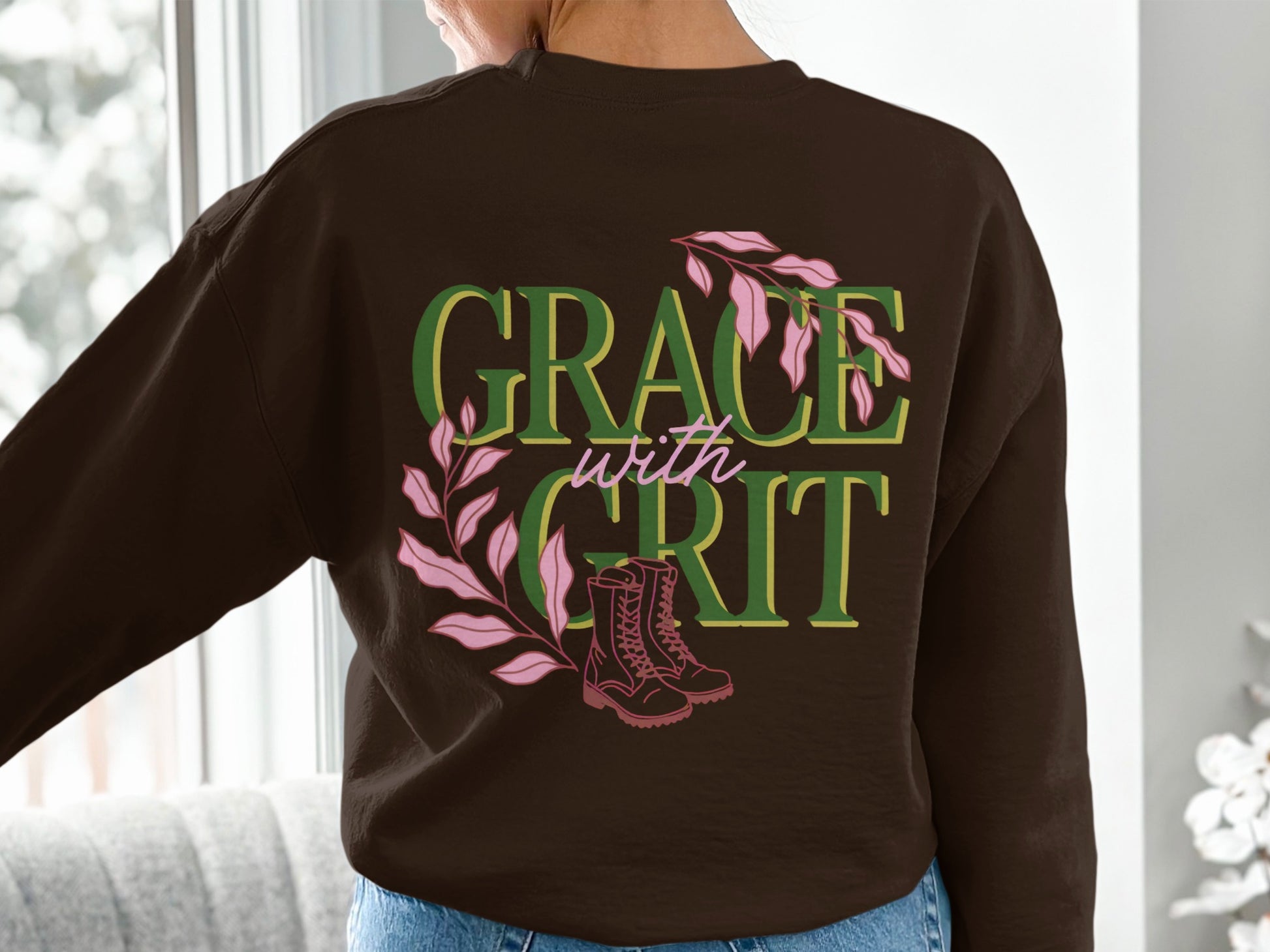 Grace With Grit Stylish Long Sleeve Top Fashionable Apparel