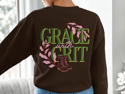Grace With Grit Stylish Long Sleeve Top Fashionable Apparel