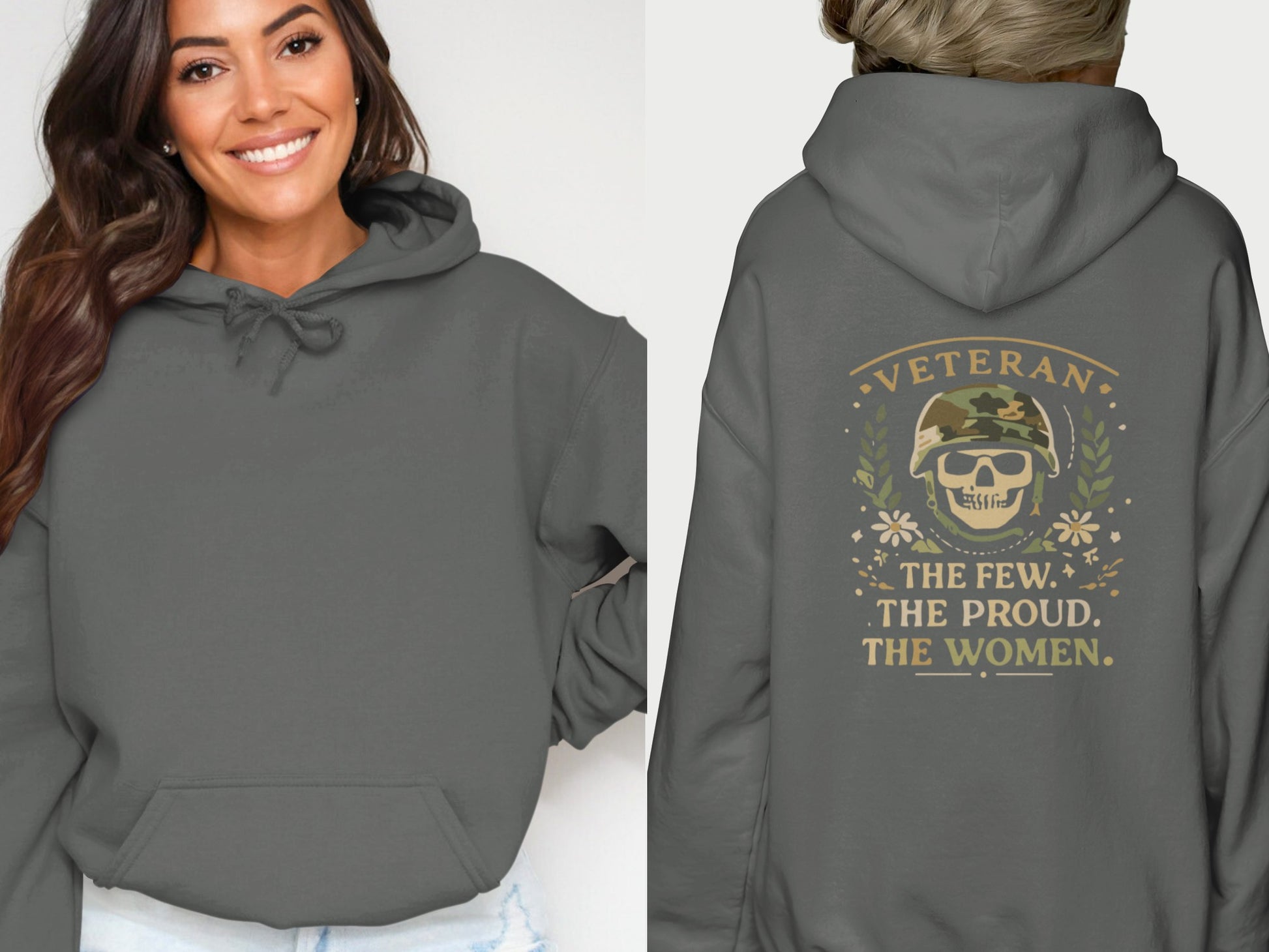 Veteran The Few The Proud The Women Hoodie