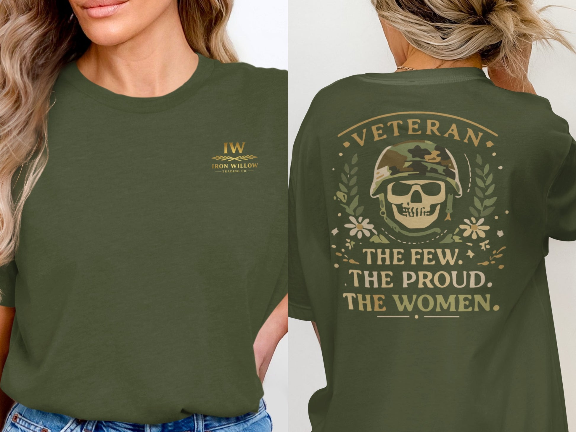 Veteran The Few The Proud The Women T-Shirt