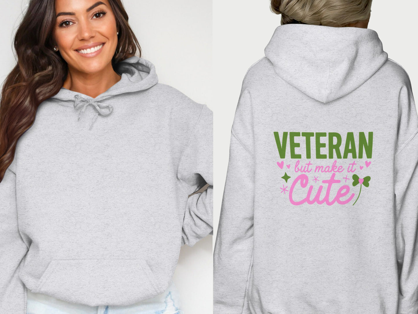 Veteran But Make It Cute Hoodie
