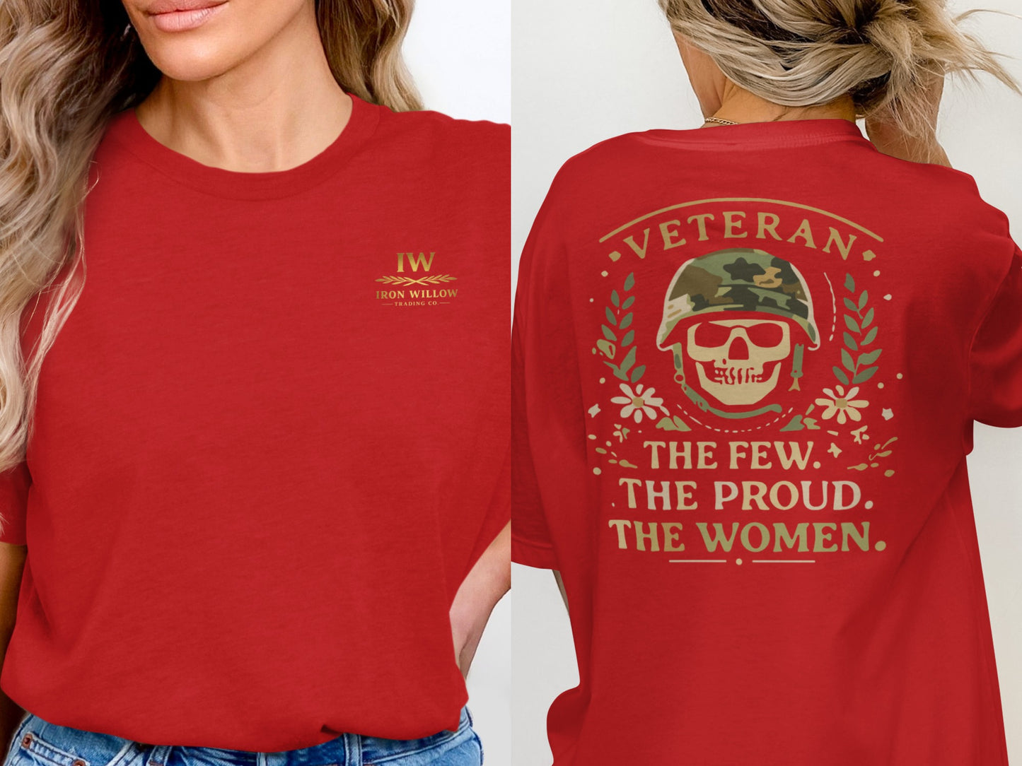 Veteran The Few The Proud The Women T-Shirt