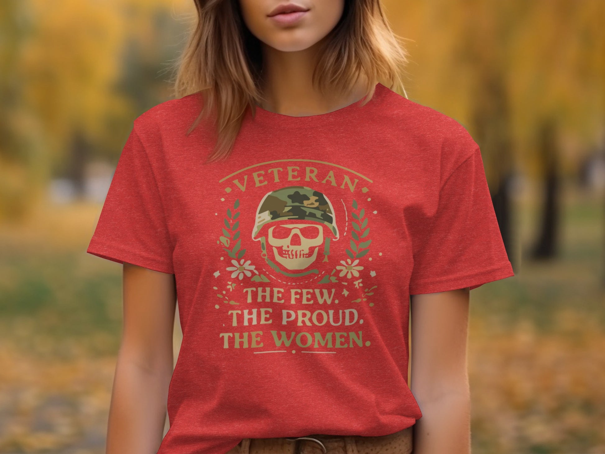 Veteran The Few The Proud The Women T-shirt