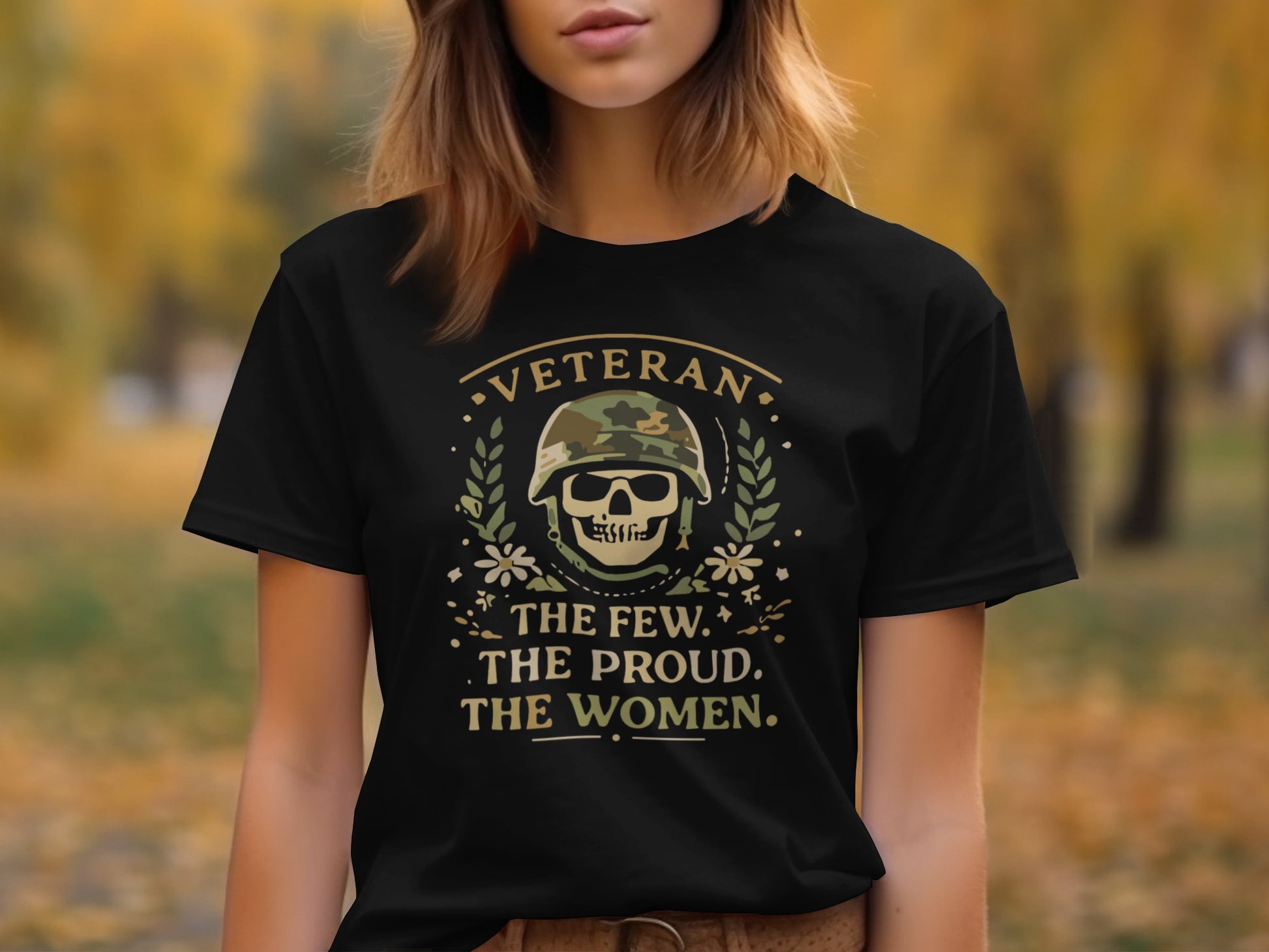 Veteran The Few The Proud The Women T-shirt