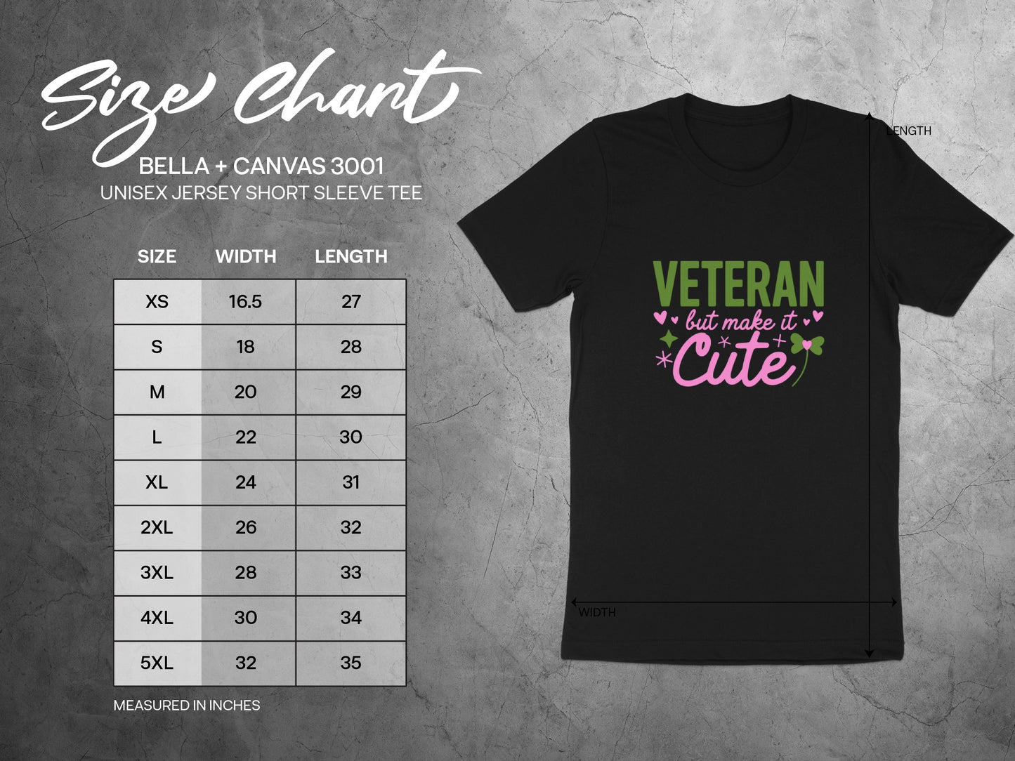 VETERAN but make it Cute Unisex Jersey Short Sleeve Tee
