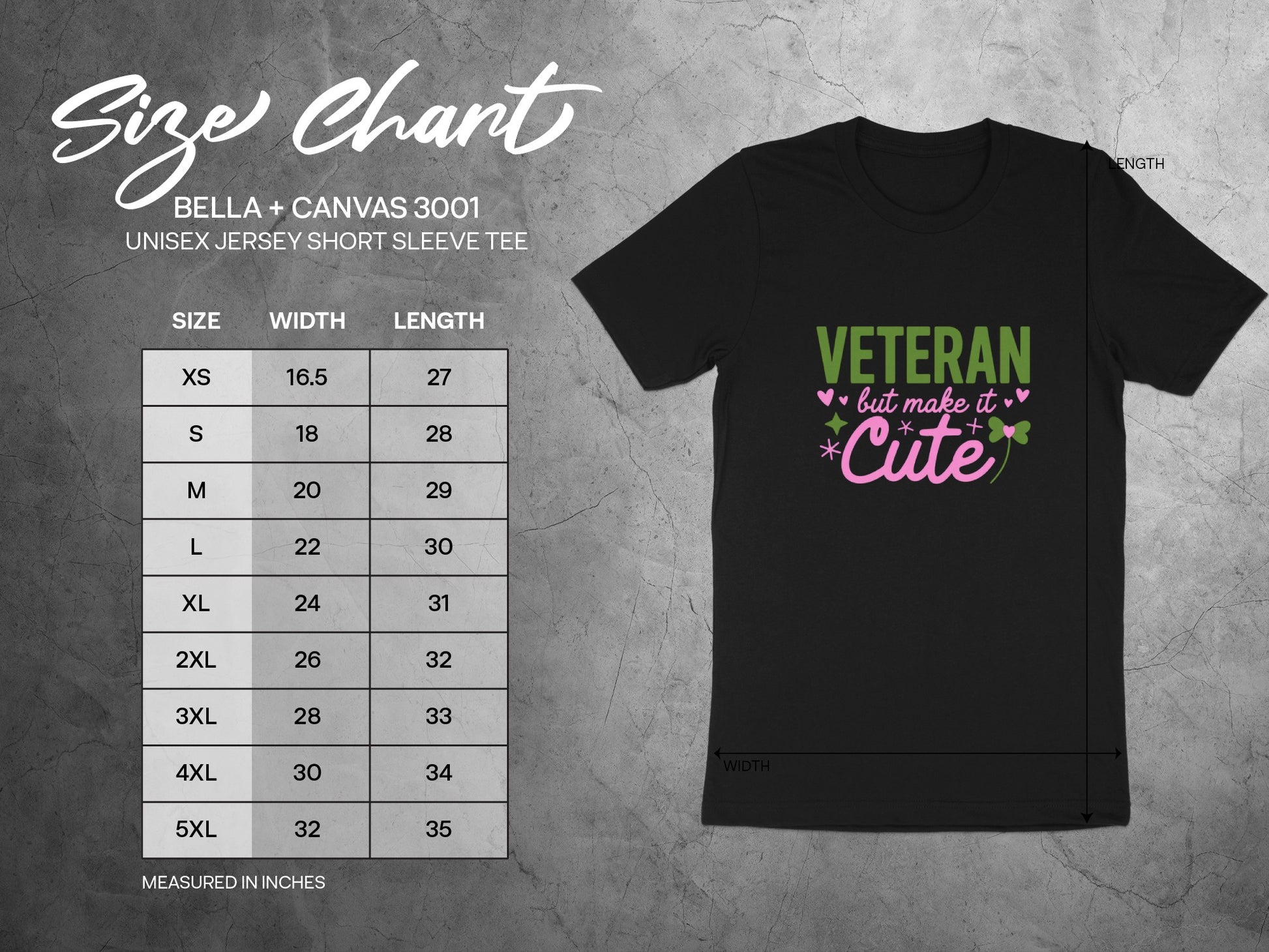 VETERAN but make it Cute Unisex Jersey Short Sleeve Tee
