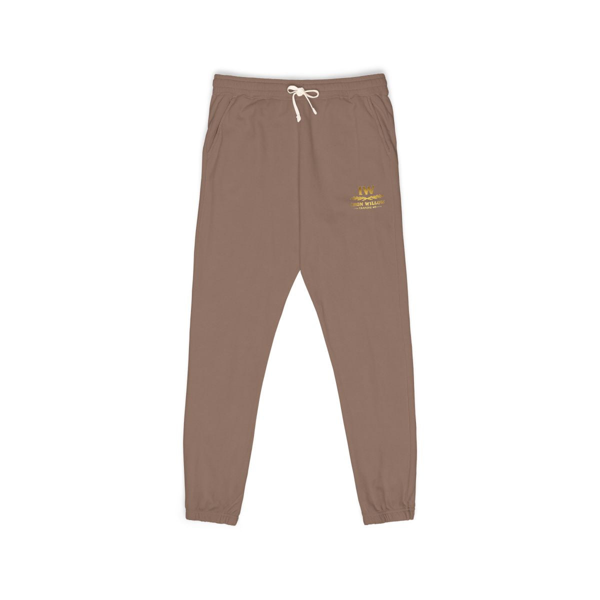 Comfortable Brown Jogger Pants with Drawstring