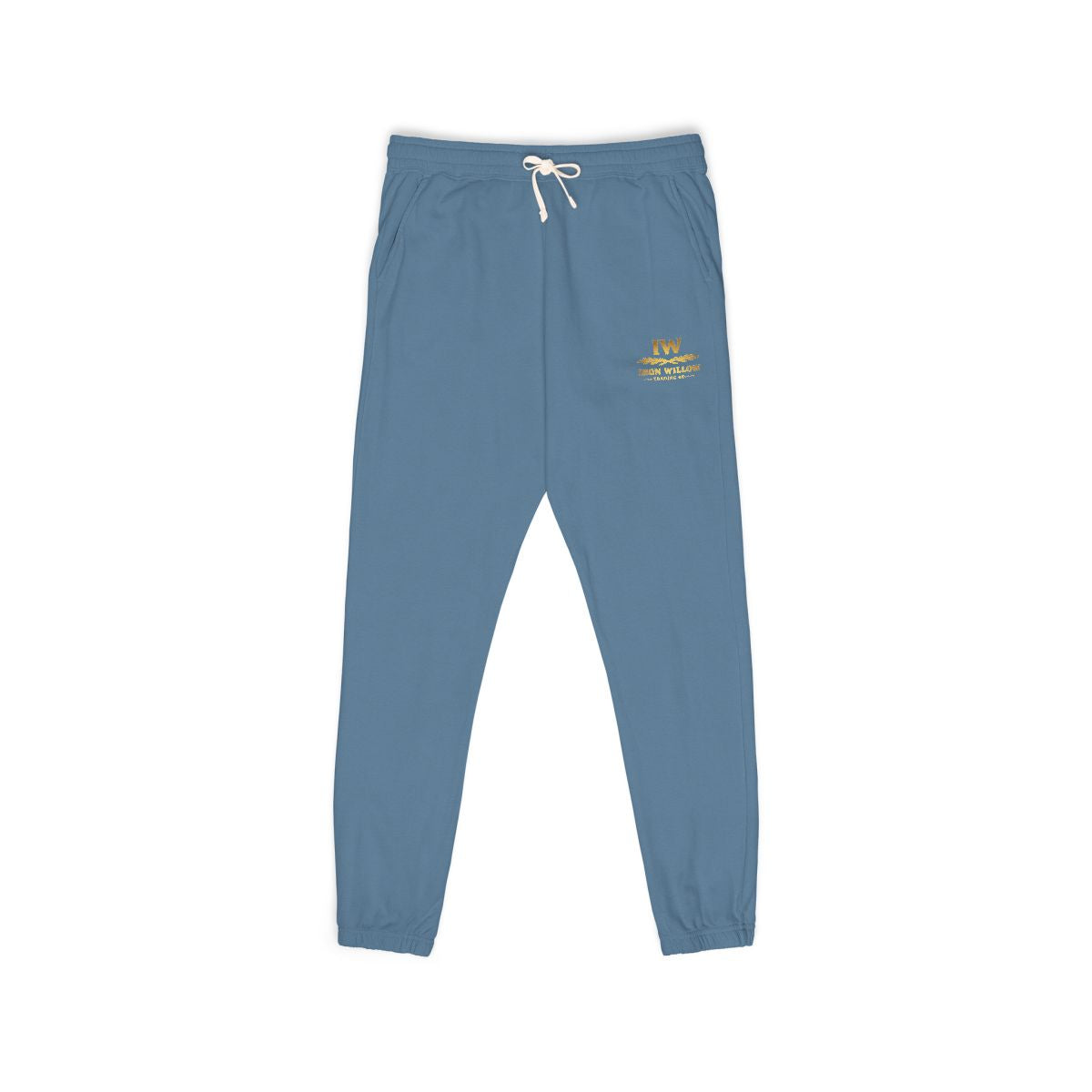 Comfortable Blue Sweatpants with Drawstring Waist Product