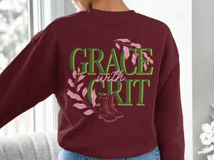 Grace with Grit Graphic Long Sleeve Shirt