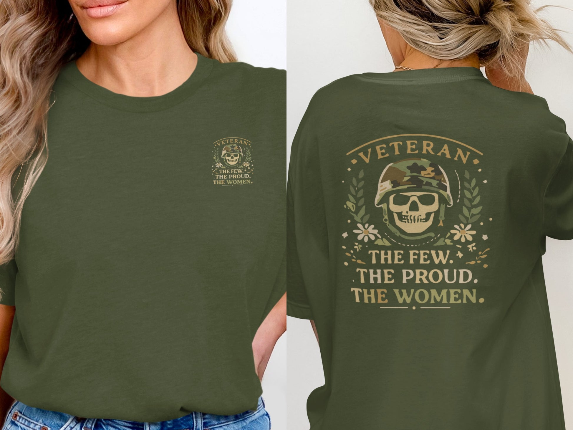 Veteran The Few The Proud The Women T-Shirt