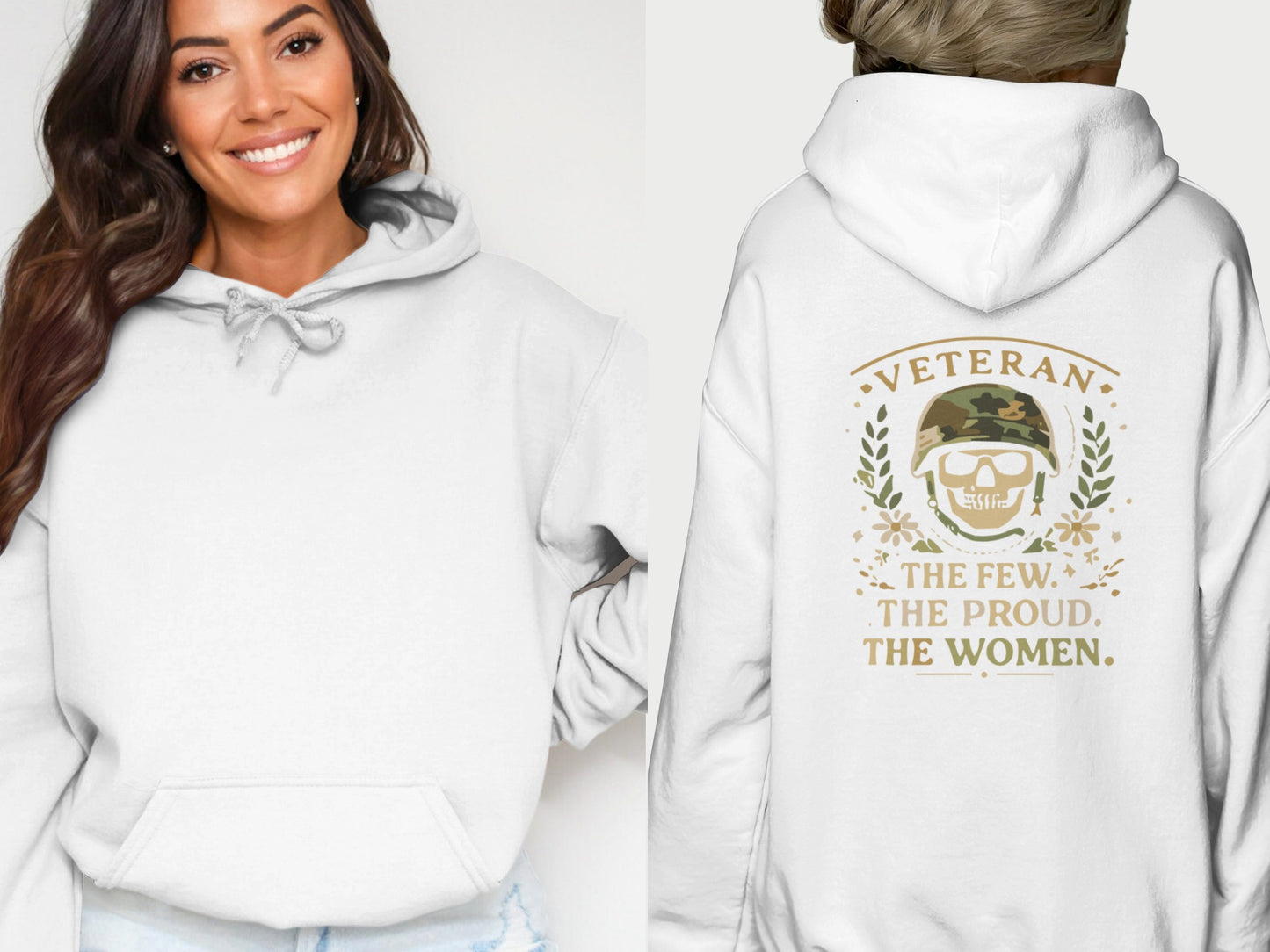 Veteran The Few The Proud The Women Hoodie